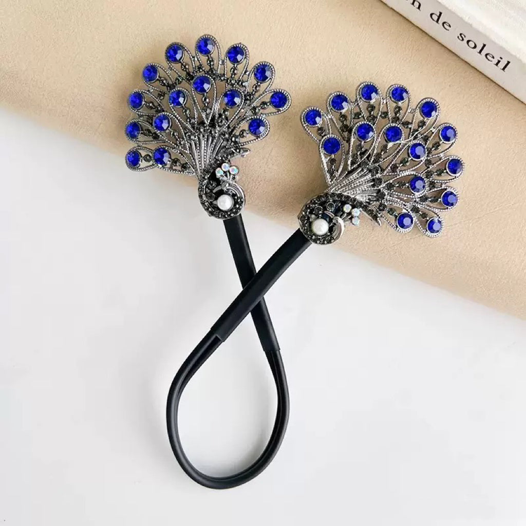 Crystal pearl peacock hair curler (🔥buy 2 get 1 free+free shiping)