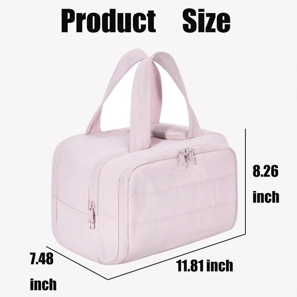 Portable multifunctional cosmetic bag, toiletry bag, travel bag