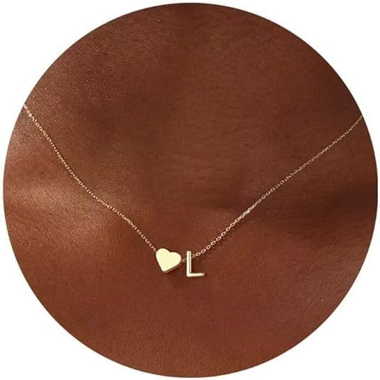 ❤️Love letter necklace 18K gold-plated clavicle chain
