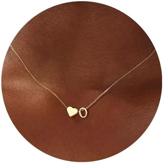 ❤️Love letter necklace 18K gold-plated clavicle chain