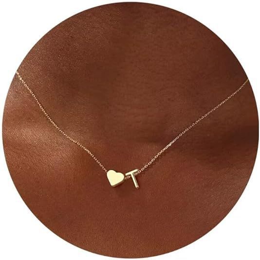 ❤️Love letter necklace 18K gold-plated clavicle chain