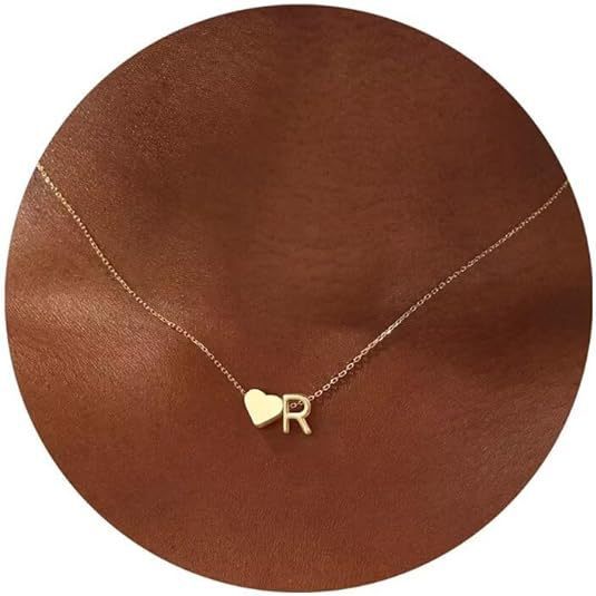 ❤️Love letter necklace 18K gold-plated clavicle chain