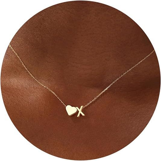 ❤️Love letter necklace 18K gold-plated clavicle chain